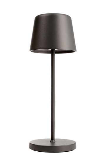 Canis Mini genopladelig bordlampe Grå